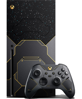 Microsoft Xbox Series X Halo Infinite Limited Edition Bundle mit Laufwerk und 1 TB SSD (Xbox Series X) (C8Y-00031)