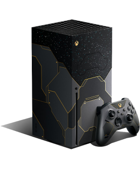 Microsoft Xbox Series X Halo Infinite Limited Edition Bundle mit Laufwerk und 1 TB SSD (Xbox Series X) (C8Y-00031)