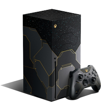 Microsoft Xbox Series X Halo Infinite Limited Edition Bundle mit Laufwerk und 1 TB SSD (Xbox Series X) (C8Y-00031)