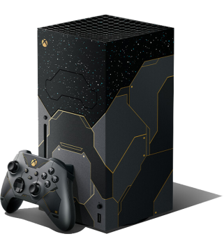 Microsoft Xbox Series X Halo Infinite Limited Edition Bundle mit Laufwerk und 1 TB SSD (Xbox Series X) (C8Y-00031)