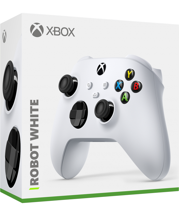 Microsoft Xbox Series X Wireless Controller Robot White (Xbox Series X|S, Xbox One, PC) (QAS-00002)