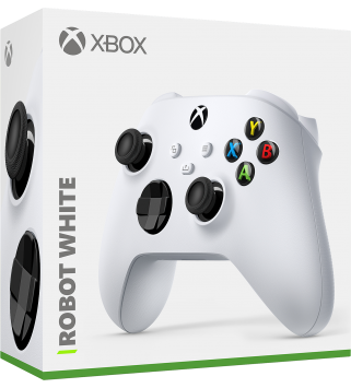 Microsoft Xbox Series X Wireless Controller Robot White (Xbox Series X|S, Xbox One, PC) (QAS-00002)