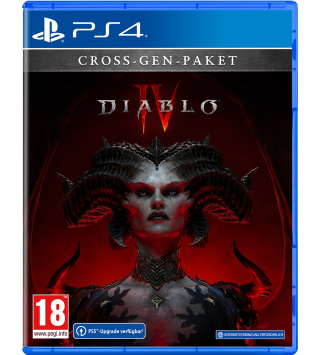 Diablo 4 PS4 + Cross-Gen Bundle + Reittier Lichtträger + Schabracke des Glaubens DLCs (AT PEGI) (deutsch)