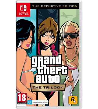 Grand Theft Auto: The Trilogy - The Definitive Edition Switch (EU PEGI) (deutsch) (Code-in-a-box)