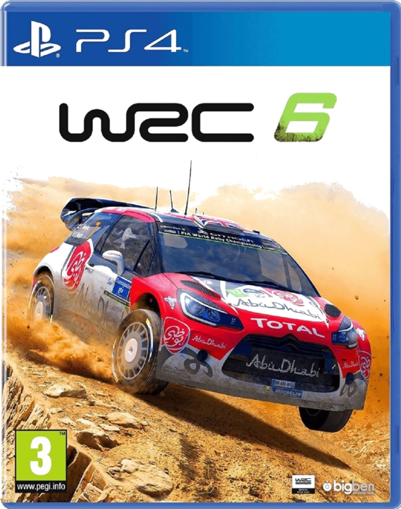 WRC 6 PS4 (EU PEGI) (deutsch) [uncut]