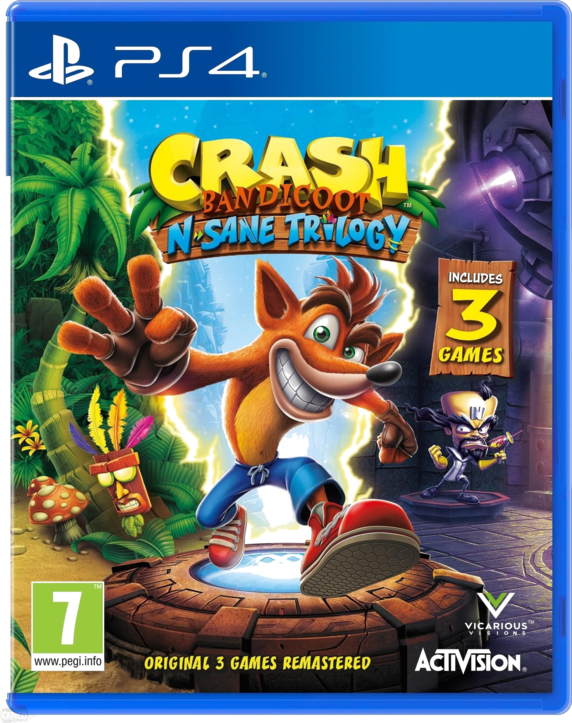 Crash Bandicoot N. Sane Trilogy PS4 (EU PEGI) (deutsch) [uncut]