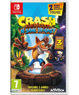 Crash Bandicoot N. Sane Trilogy Switch inkl. 2 Bonus-Levels (EU PEGI) (deutsch) [uncut]