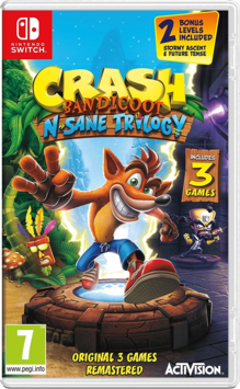 Crash Bandicoot N. Sane Trilogy Switch inkl. 2 Bonus-Levels (EU PEGI) (deutsch) [uncut]