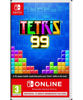 Tetris 99 Switch + Big Block DLC + Nintendo Switch Online Einzelmitgliedschaft für 365 Tage (EU PEGI) (deutsch) [uncut]