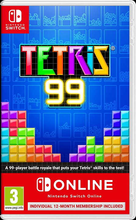 Tetris 99 Switch + Big Block DLC + Nintendo Switch Online Einzelmitgliedschaft für 365 Tage (EU PEGI) (deutsch) [uncut]