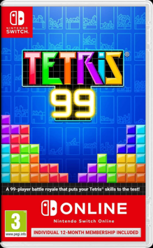 Tetris 99 Switch + Big Block DLC + Nintendo Switch Online Einzelmitgliedschaft für 365 Tage (EU PEGI) (deutsch) [uncut]