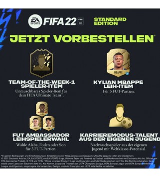 FIFA 22 Xbox One (EU PEGI) (deutsch) [uncut]