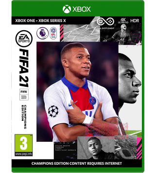 FIFA 21 Champions Edition Xbox One / Xbox Series X + Vorabzugang ab 6. Oktober / 12 Gold-Packs (PEGI on Disk) (deutsch) [uncut]